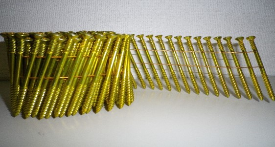 一発で打ち込み可能　『ねじ釘』