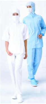 異物混入防止対策ユニフォーム『混入だいきらいシリーズB素材』