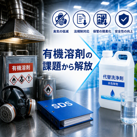 有機溶剤の代替洗浄剤