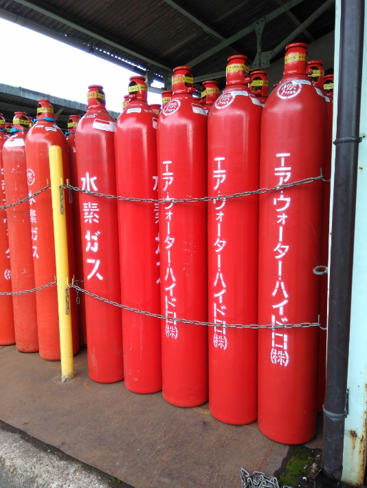 水素カードル・シリンダーの充填サービス