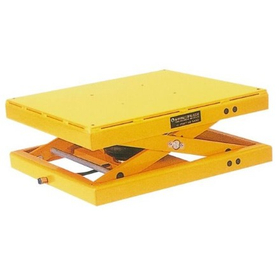 防爆仕様のお求めに！圧縮空気（ニューマチック）の力を用いたリフト