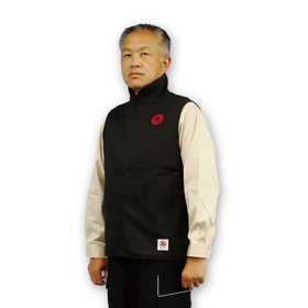 アゼアス　難燃防護服 鐵火Ⓡ　ベスト　M～4L