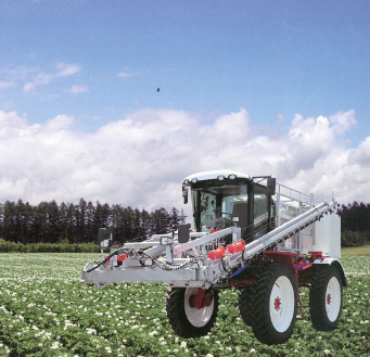 ブームスプレーヤー クローラー式 タンクロー 農機具 散布 噴霧 農園