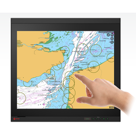 19型船舶用タッチパネルモニター『MDS1901-T』