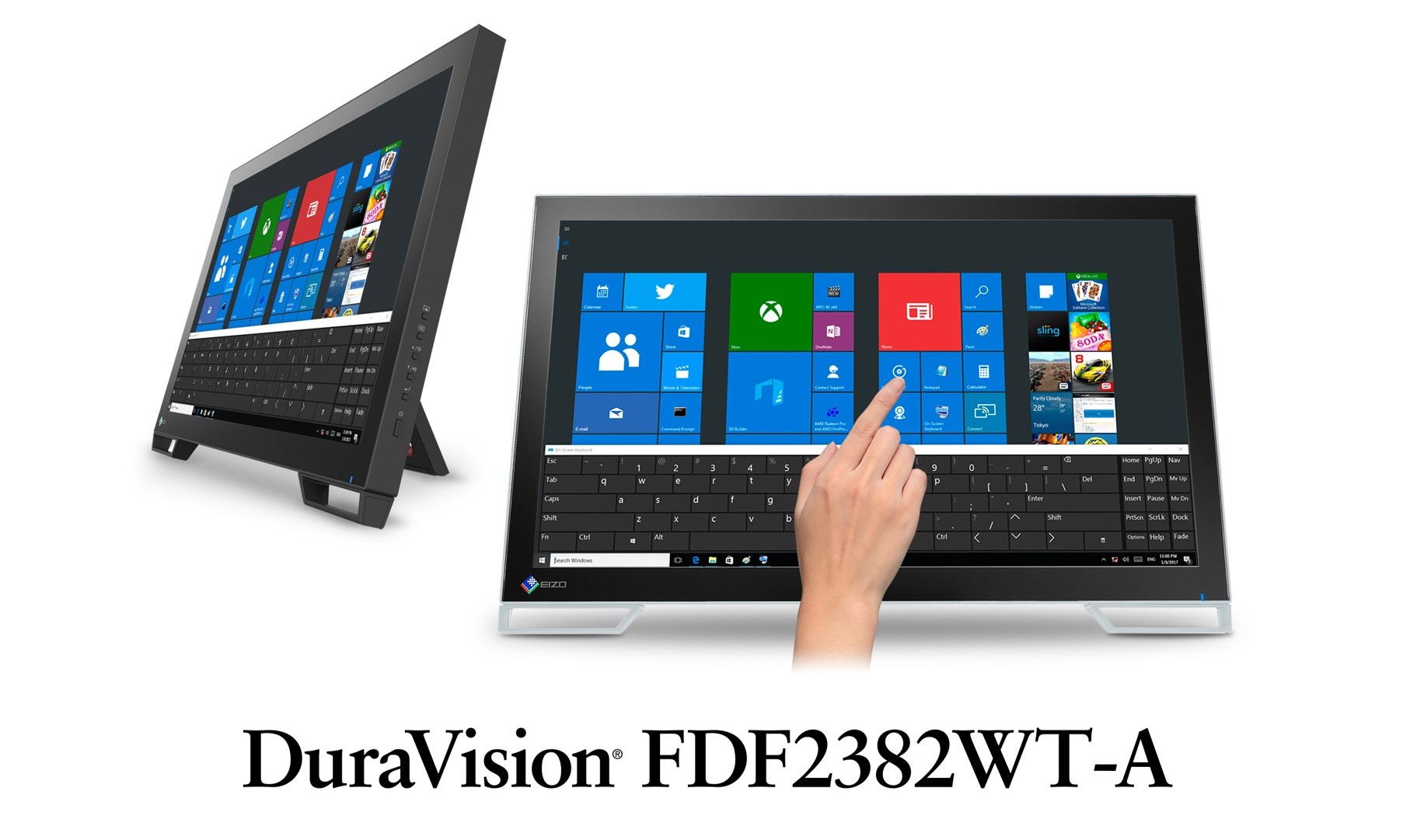 【医療向け】ペン入力に対応。23型タッチパネルモニター