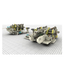 Instant adhesive machine for kitchen panel processing & double-end tenon line