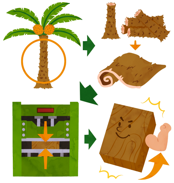 オイルパームとは？ 木材を扱うなら知っておきたいOPTを解説！