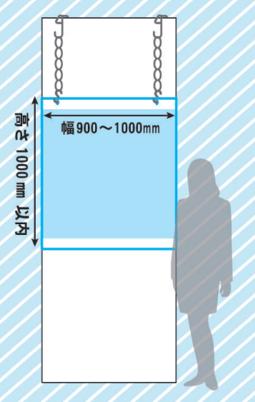 壁面装飾『ブース楽ッピング チェーンタイプ』