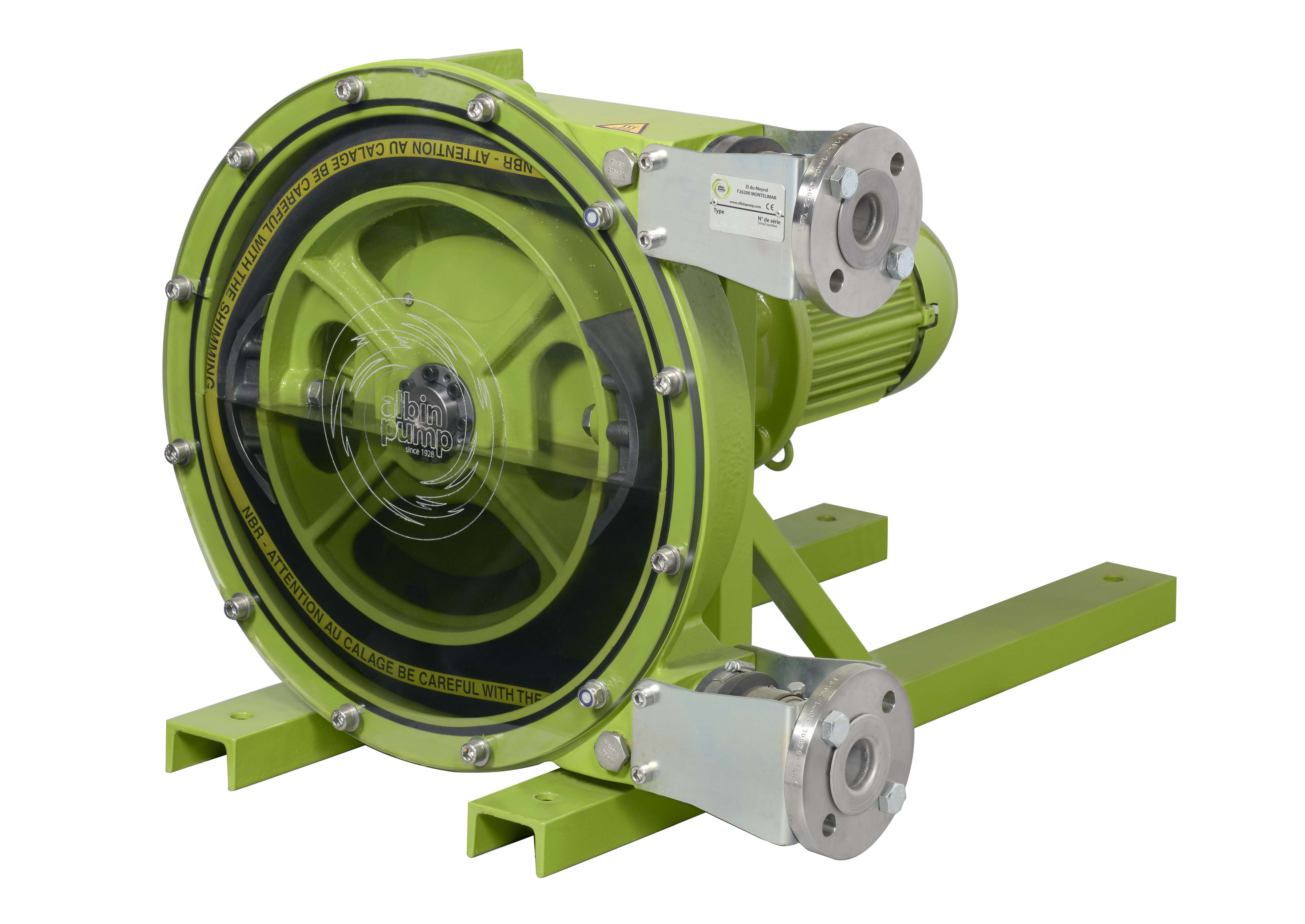 【鉱業向け】スラリーポンプ アルビンALH ホースポンプ