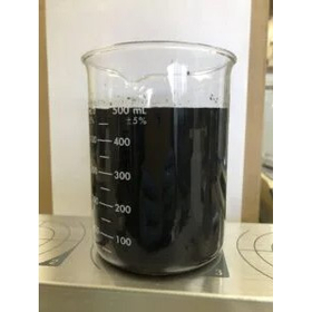 墨汁洗浄排水の黒い成分を凝集分離