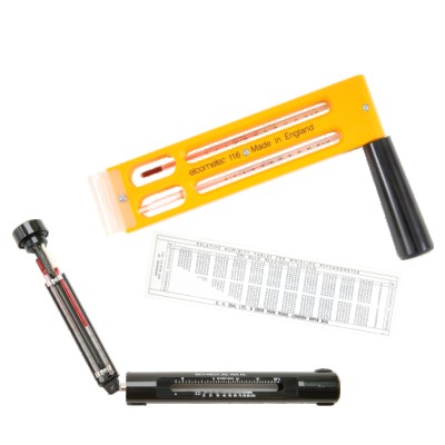 【製薬保管向け】G116 回転式＆スリング式湿度計