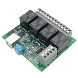 USB2.0対応　バスパワード　リレー出力ボード