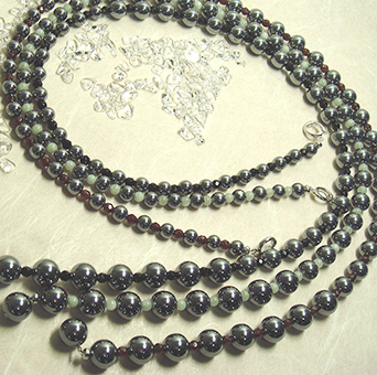 テラヘルツ（ポリシリコン人工鉱石） ジュエリー