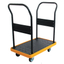 Two-sleeve handle plastic cart with rubber wheels M1144PP-153YH