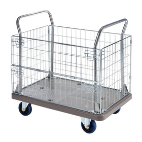 両袖メッシュカゴ台車/品番　M1375TRM-8959S