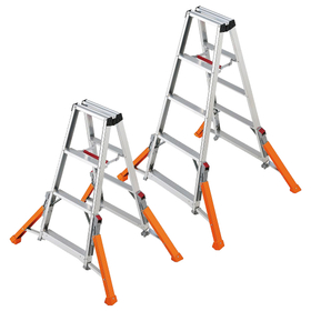 アウトリガー付脚立／品番　M380LH-12H