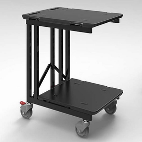 ネスティング省スペース二段ワゴン台車品番M2314NT-147K