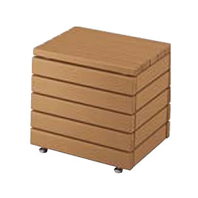 屋外キューブ型ベンチ／品番M3472RB-C0440BRM-EM