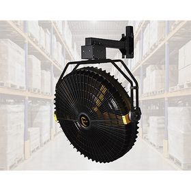 壁掛けタイプ超強風角度調整付フロアー扇M4290FJWHM10N