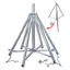 Telescopic six-legged (H1900mm) / Item number M4298TR-1800M