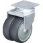 Blickle 双輪自在キャスター LDA-TPA 75K-FK