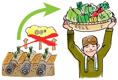 環境保全ブランド野菜『クルベジ Cool Vege』