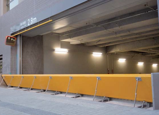 特許取得済！水害などの浸水対策！フローティング防水板『寝ずの番』