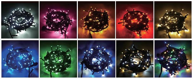 LEDイルミネーション3芯100球LEDストリングライト！