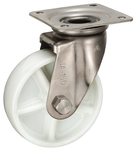 ウカイ　ステンレス製旋回キャスターJAタイプ【錆びにくい】