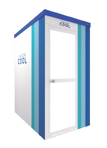 【建設現場向け】移動式クーリングシェルター(風除室)