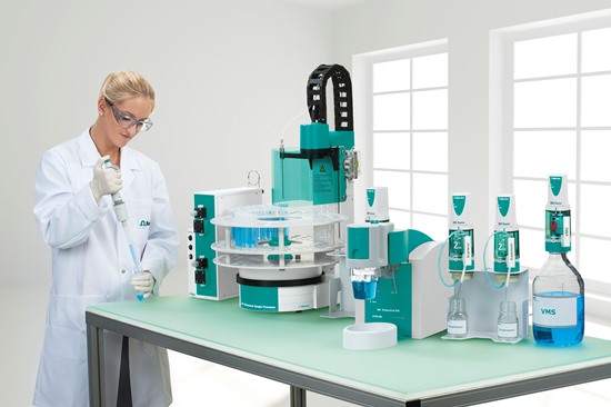 CVS自動分析システム（めっき液の多検体分析システム）