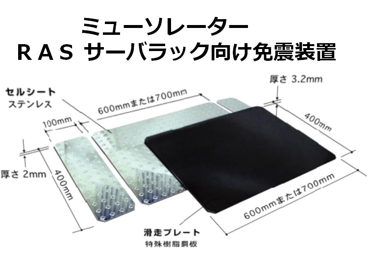【金融機関向け】敷くだけの免震システム