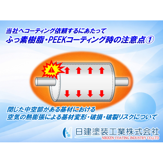 【その他】ふっ素樹脂コーティング・PEEKコーティング時の注意点?　熱による空気の膨張.jpg