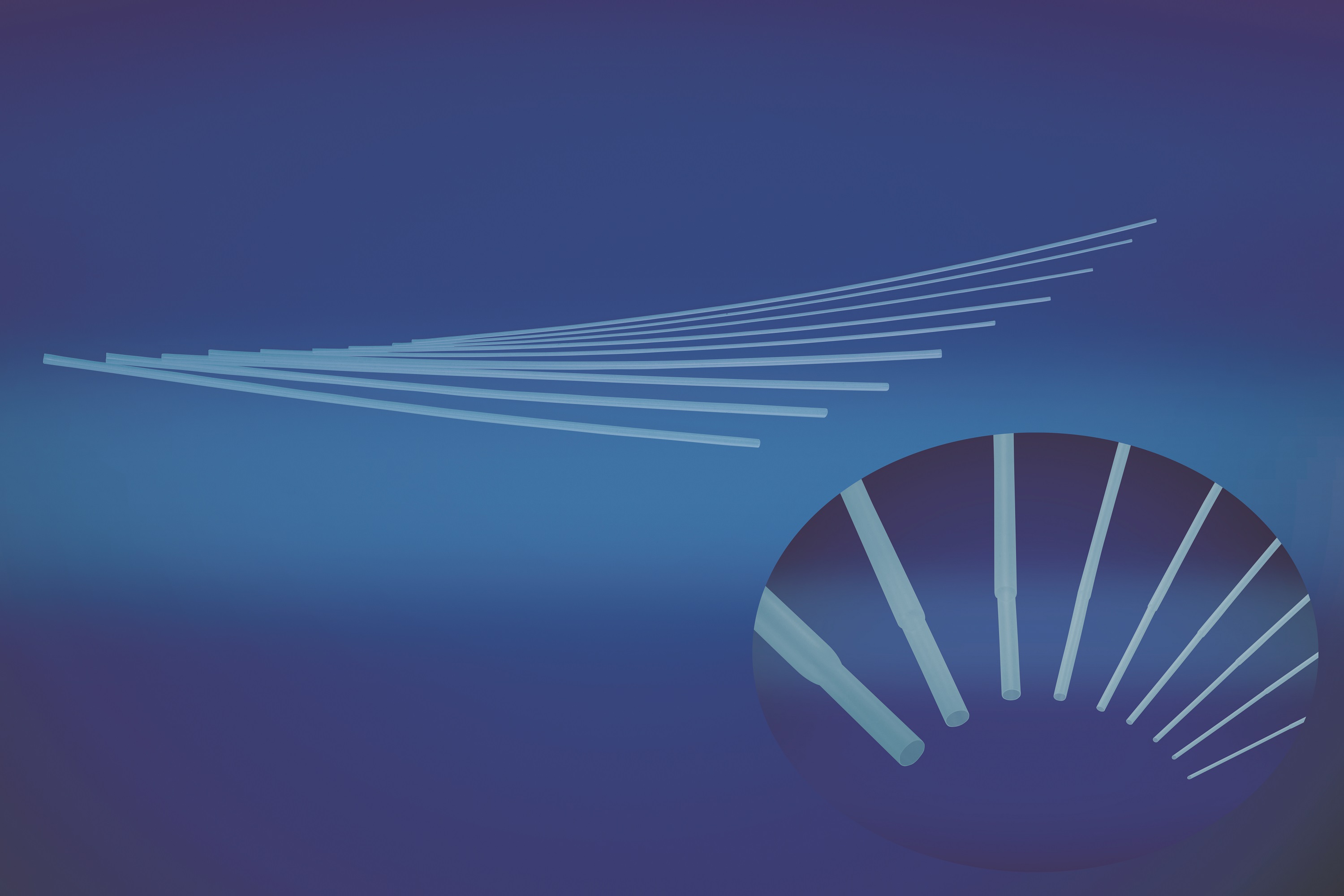 フッ素樹脂PFA/FEP細径高収縮チューブ『EIT-S』 