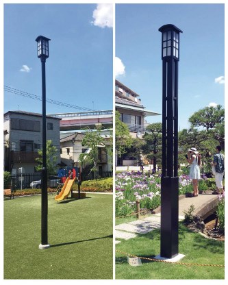 【施工例】駅前広場・公園照明