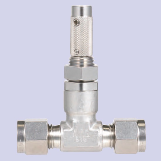 微量流量調整用『ニードルバルブ』【13.7MPa】 | フジキン