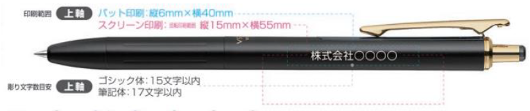 【周年記念品として】高級筆記具