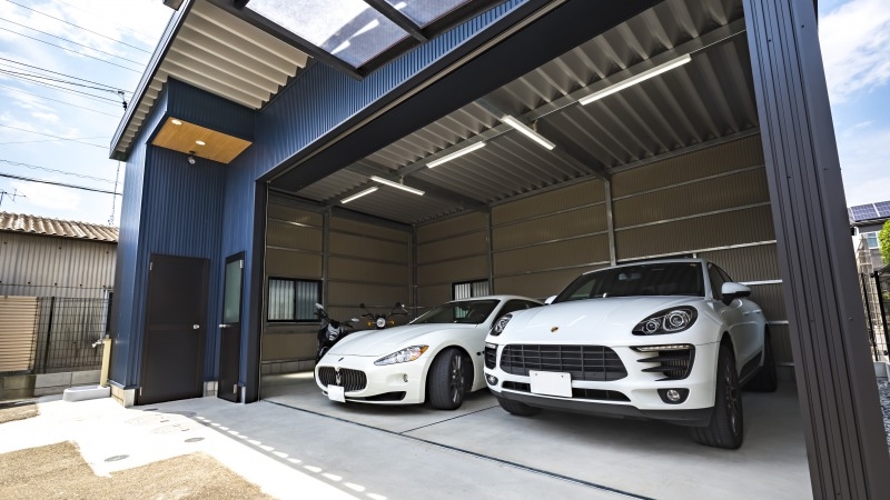 鉄骨製自由設計ガレージ「ORDER GARAGE」