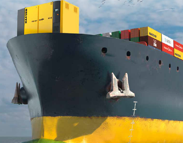 ケーザー舶用圧縮空気システム＜SIGMA PROFILEを装備＞