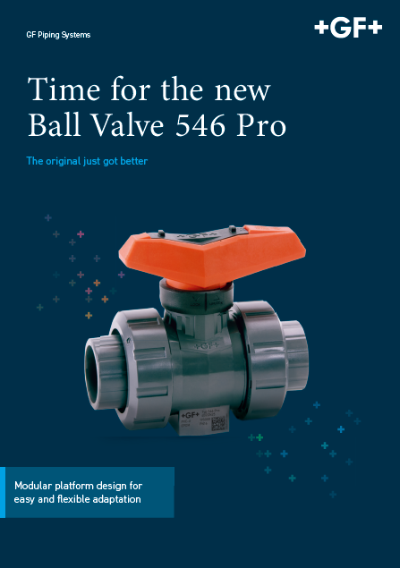 Ball Valve 546 Pro 製品カタログ | ジョージフィッシャー - Powered