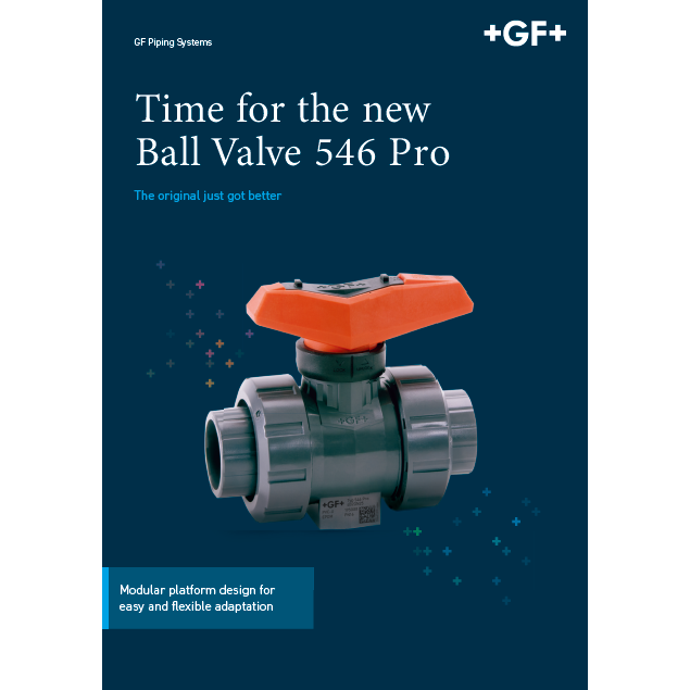 Ball Valve 546 Pro 製品カタログ ジョージフィッシャー | イプロスものづくり