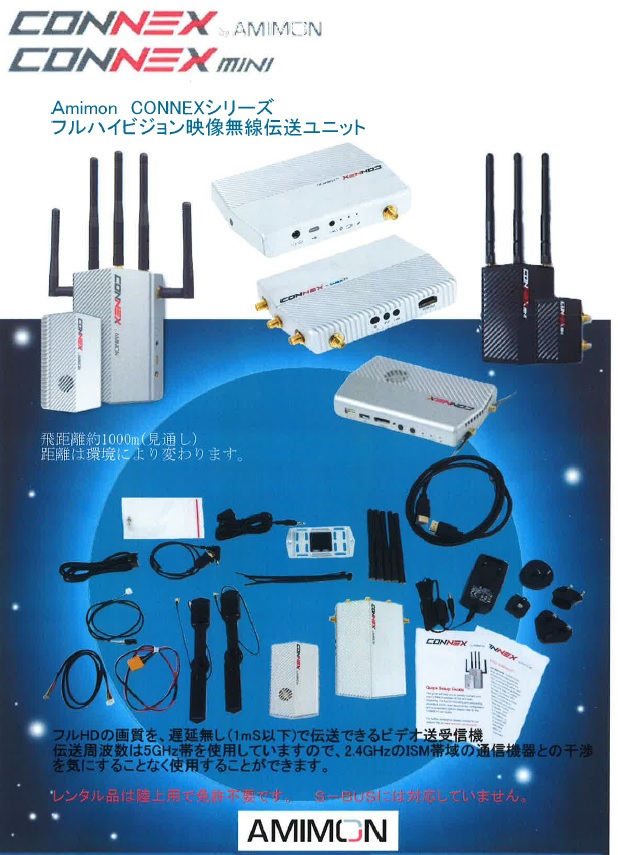 AMIMON 5GHz Band Full HD Image Transmission Device CONNEX Suntex
