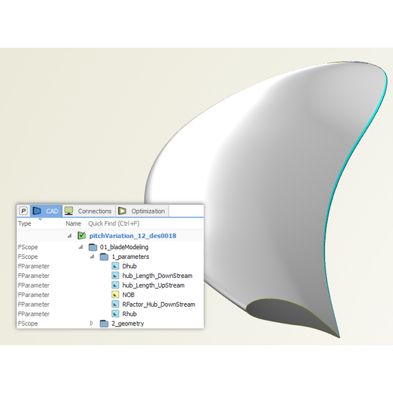 ブレード形状最適化におけるCAESESとOpenFOAMの連携1.png