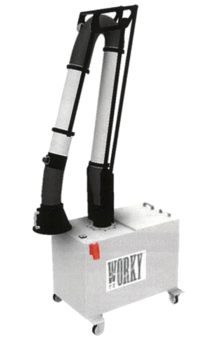 【航空機製造向け】局所排気装置『ヒュームエクストラクター』