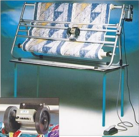 英国ミニローラー社製　簡易型測長・検反・巻取機