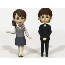 シェルパ　3Dキャラクター