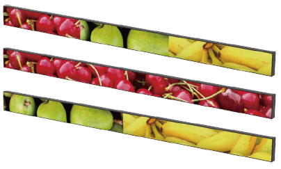 35インチ電子POPシェルフモニター『SP-MP35WS』