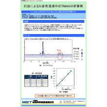 【分析事例】IC法によるSi含有溶液中のTMAH分析事例