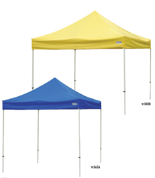 【カラー8種類】ワンタッチイベントテント(2424・3030)