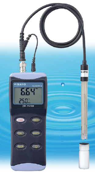 佐藤計量器(SATO) ハンディ型pH計 (標準センサ PHP31付き) SK-620PH Amazon | 佐藤計量器(SATO) ハンディ型pH計 (標準センサ PHP31付き) SK